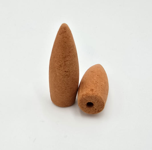 25 x Backflow Incense Cones Sandalwood Aromatic Incense Candles