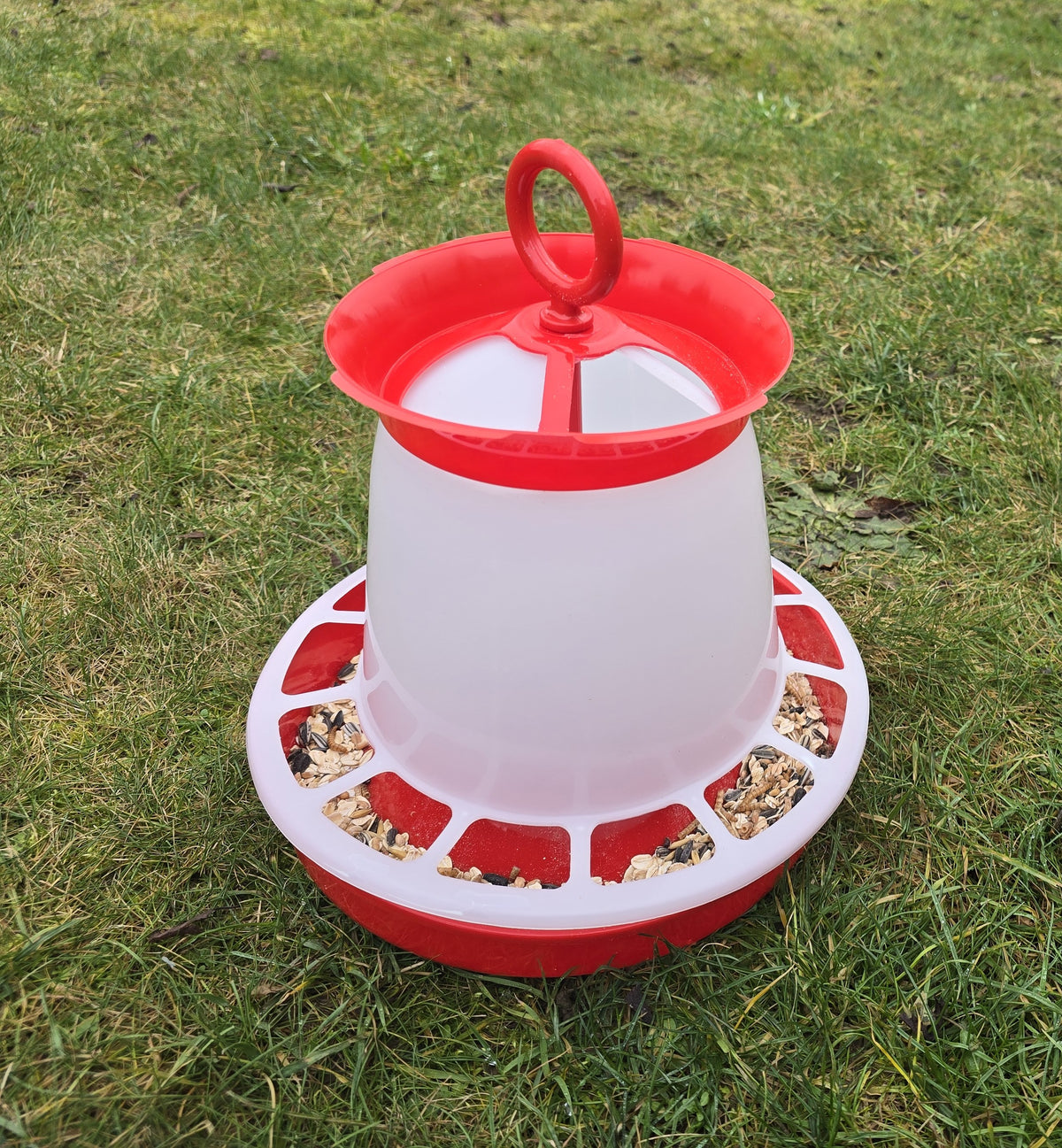 Poultry drinker, chicken drinker, 18 L automatic XL drinker, water dispenser, drinking bowl for poultry