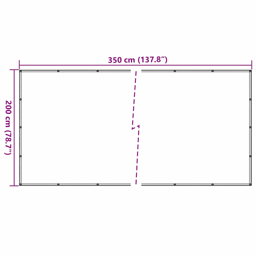 Anhängernetz 2 x 3,5 m Feinmaschiges Ladungssicherungsnetz elastische Kordel