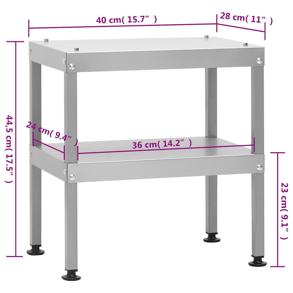 Räucherofen 83 cm mit Tisch Räucherschrank Thermometer 2 Roste 12 Haken Smoker