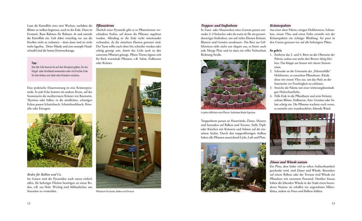 The Phenomenal Harvest Garden - Doris Kampas - Non-fiction book with poster