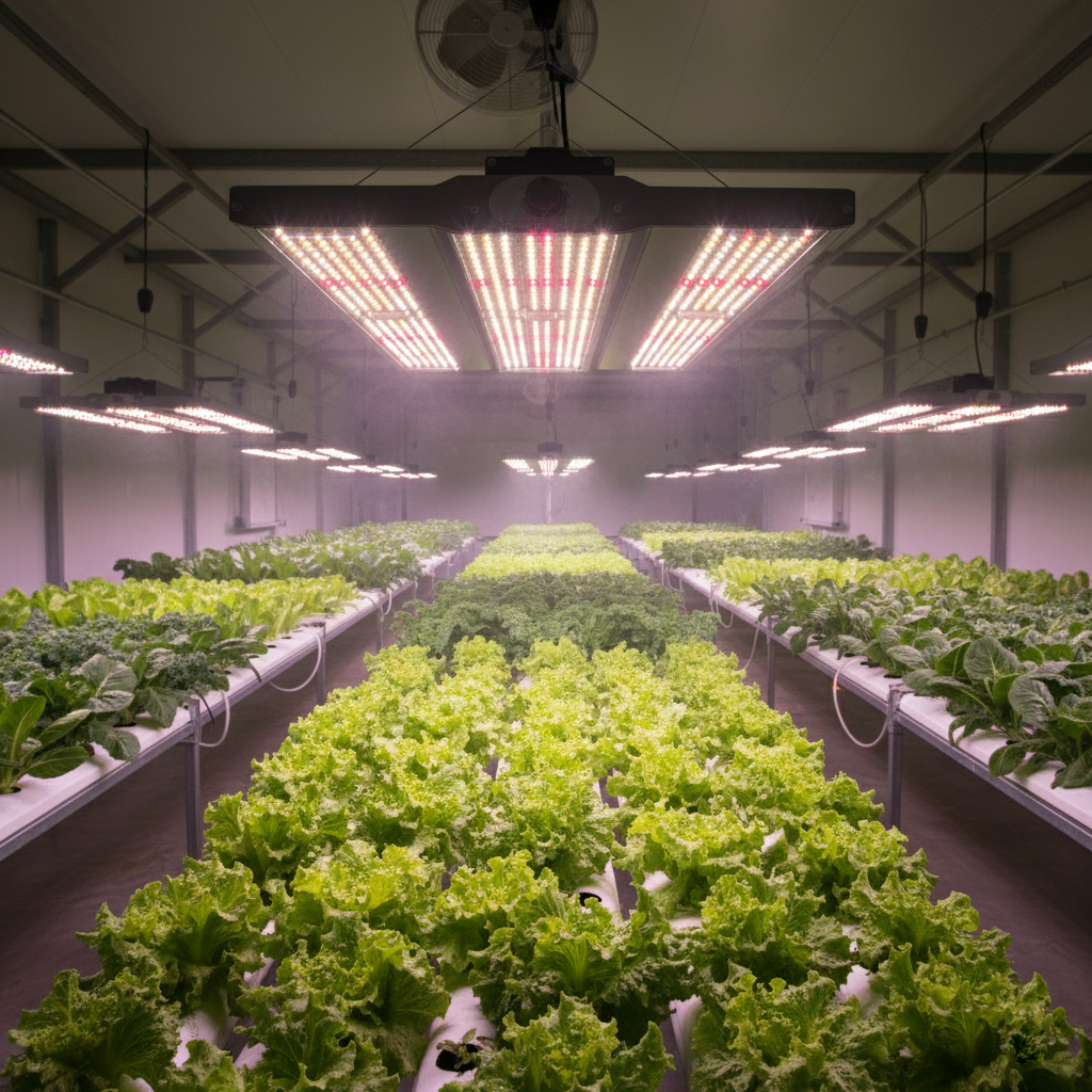 FLORIS Grow High Tech 150W Dimmable Full Spectrum LED Plant Lamp