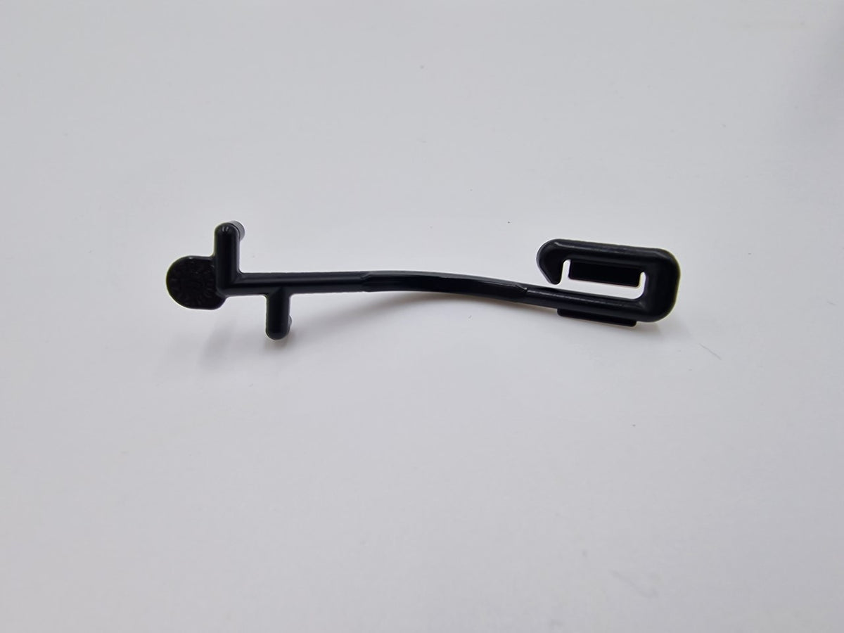 Raspberry clip, wire clip, soft, for viticulture and berry growing, 100 pieces, plastic, 6.5 cm