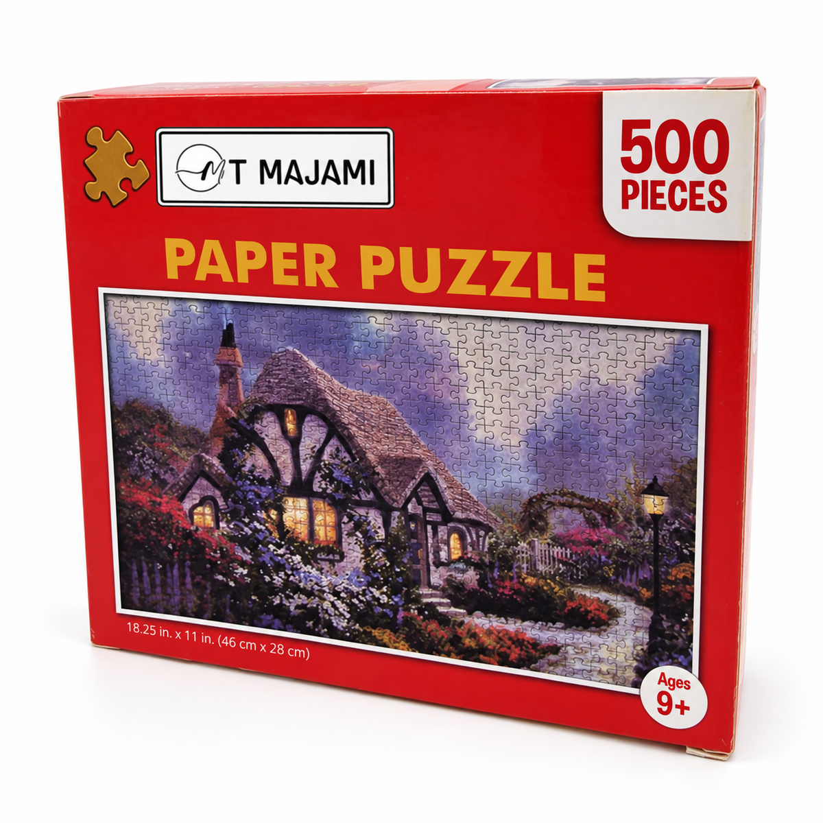 Puzzle 500 Teile Cottage 46 x 28 cm England Bauernhaus romantisch Gehirntraining ab 9 Jahren