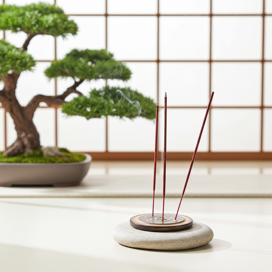 3x Mango Wood Incense Plates 10cm (Cones & Frankincense) Holders for Incense Cones, Wooden Holders
