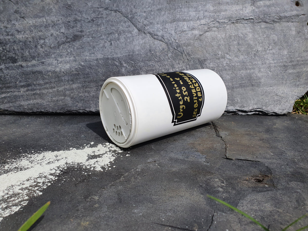 220g shaker can of Franconian rock flour, diabase mineral fertilizer, soil activator