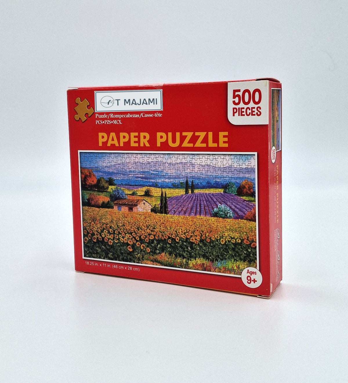Puzzle 500 Teile Provence 46 x 28 cm Frankreich Lavendel Feld romantisches Motiv