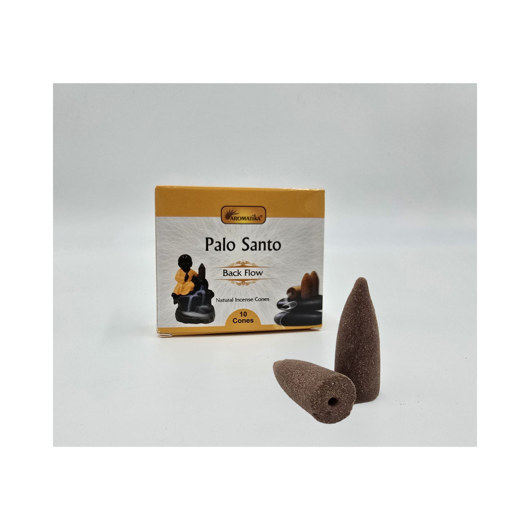 10 x Backflow-Räucherkegel Palo Santo aromatische Räucherkerzen Rückfluss