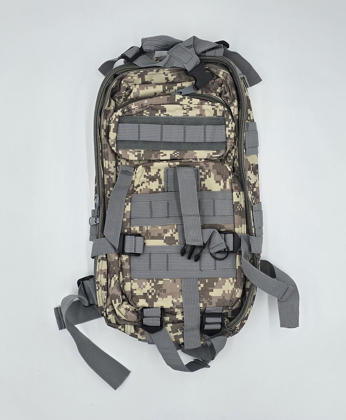 Armee-Style Rucksack 20 liter ACU Digital BW BH wasserabweisend Grau
