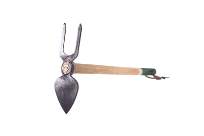 Gartenhacke "Daisy M" 2-Zinken-Doppelhacke Stiel 1050 mm geschmiedet stabil