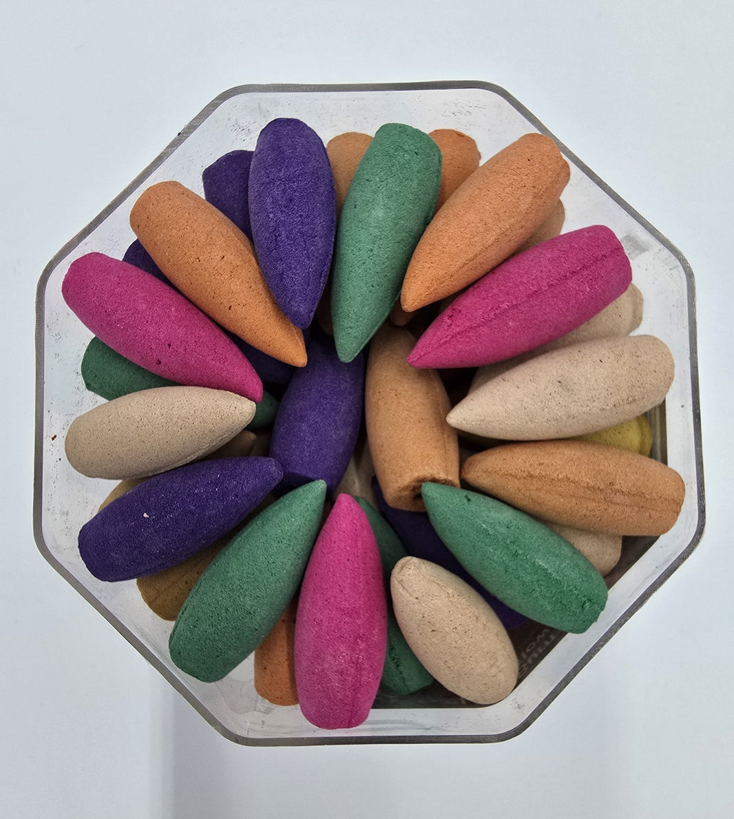 70 x Backflow Incense Cones Mix Aromatic Incense Candles 30 Min Burning Time