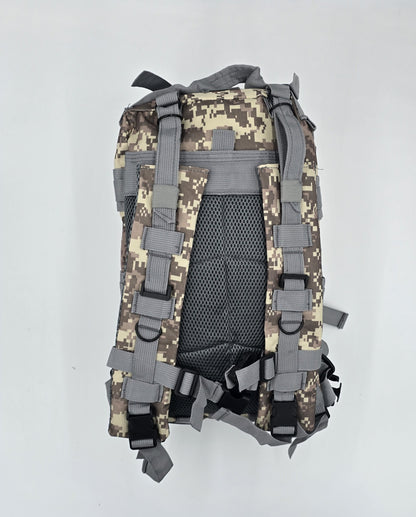 Armee-Style Rucksack 20 liter ACU Digital BW BH wasserabweisend Grau