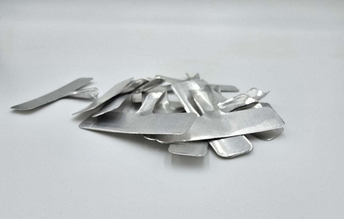 Leittrieb-Clips aus Aluminium – 10 Stück für Obstbäume & Jungbäume