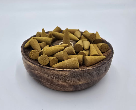 50 x Citronella Scented Incense Cones for Indoor, Garden, Outdoor, Yoga, Lemongrass