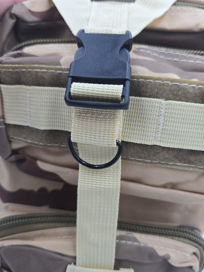 Armee-Style Rucksack 20 liter Wüstentarn gelb BW BH wasserabweisend beige
