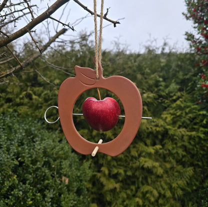 Apfelfutterhalter Meisenknödelhalter 18x16 cm robuster Vogel-Futterhalter