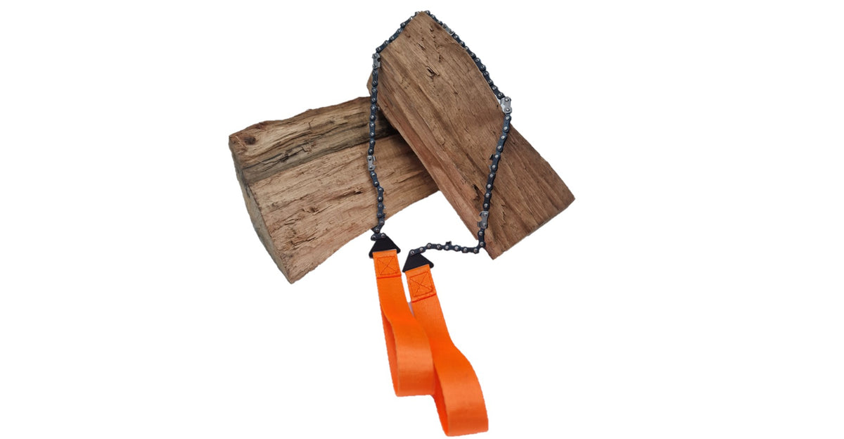 Hand chainsaw, hand saw, wire saw for garden, survival, bushcraft, 11 teeth, manganese steel
