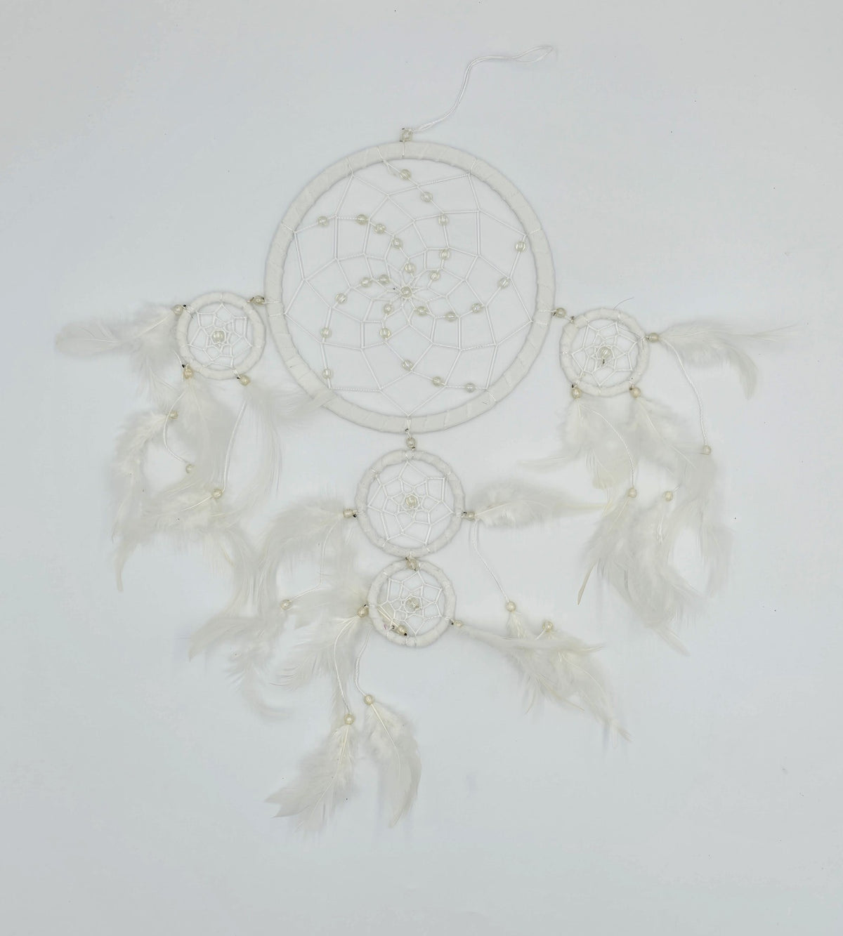 Dreamcatcher Bali 50x17x0.5cm Dreamcatcher red white black round large