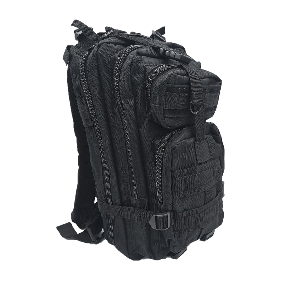 Army-style backpack, 20 liters, camouflage, German Army style, water-repellent, olive green camouflage pattern