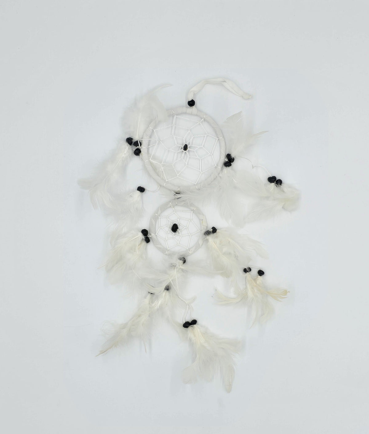Dreamcatcher Bali 35x11x1cm, round, red, white, black, medium