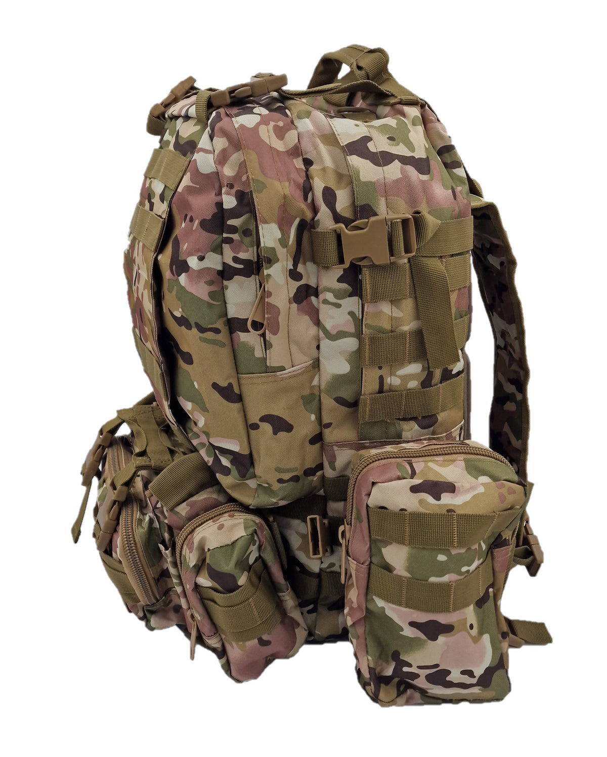 Armee-Style Rucksack 45 liter Camouflage BW BH wasserabweisend wüste tarn beige