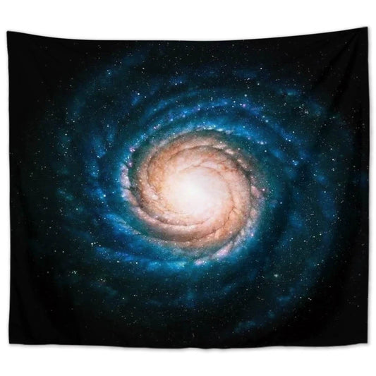 Wall hanging UV Galaxy 200x150 cm Spiral Galaxy UV Fluorescence Wall Cloth Tapestry