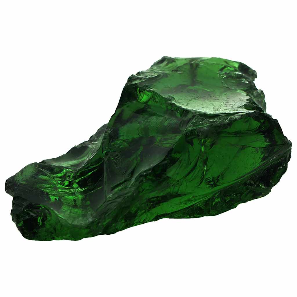 Gabionensteine aus Glas Grün 60-120 mm 25 kg Glassteine Dekosteine Glasbrocken