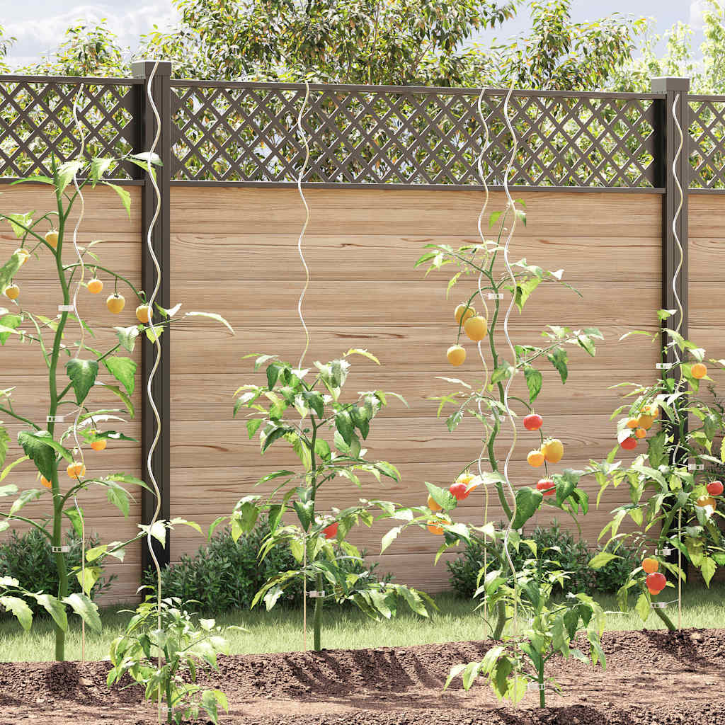 Tomaten Spiralstäbe 20 Stk. 170 cm Verzinkter Stahl Rankhilfe