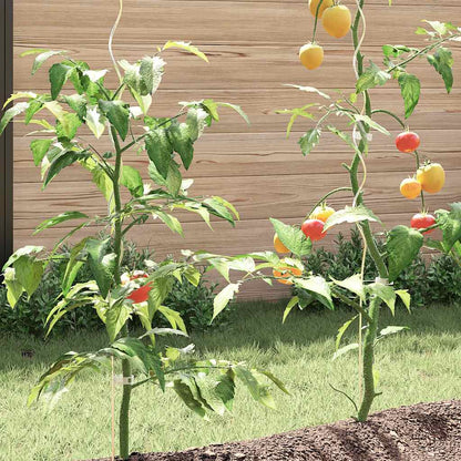 Tomaten Spiralstäbe 20 Stk. 170 cm Verzinkter Stahl Rankhilfe