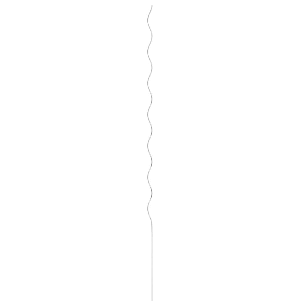 Tomaten Spiralstäbe 5 Stk. 170 cm Verzinkter Stahl 6 mm Pflanzstäbe Rankhilfe