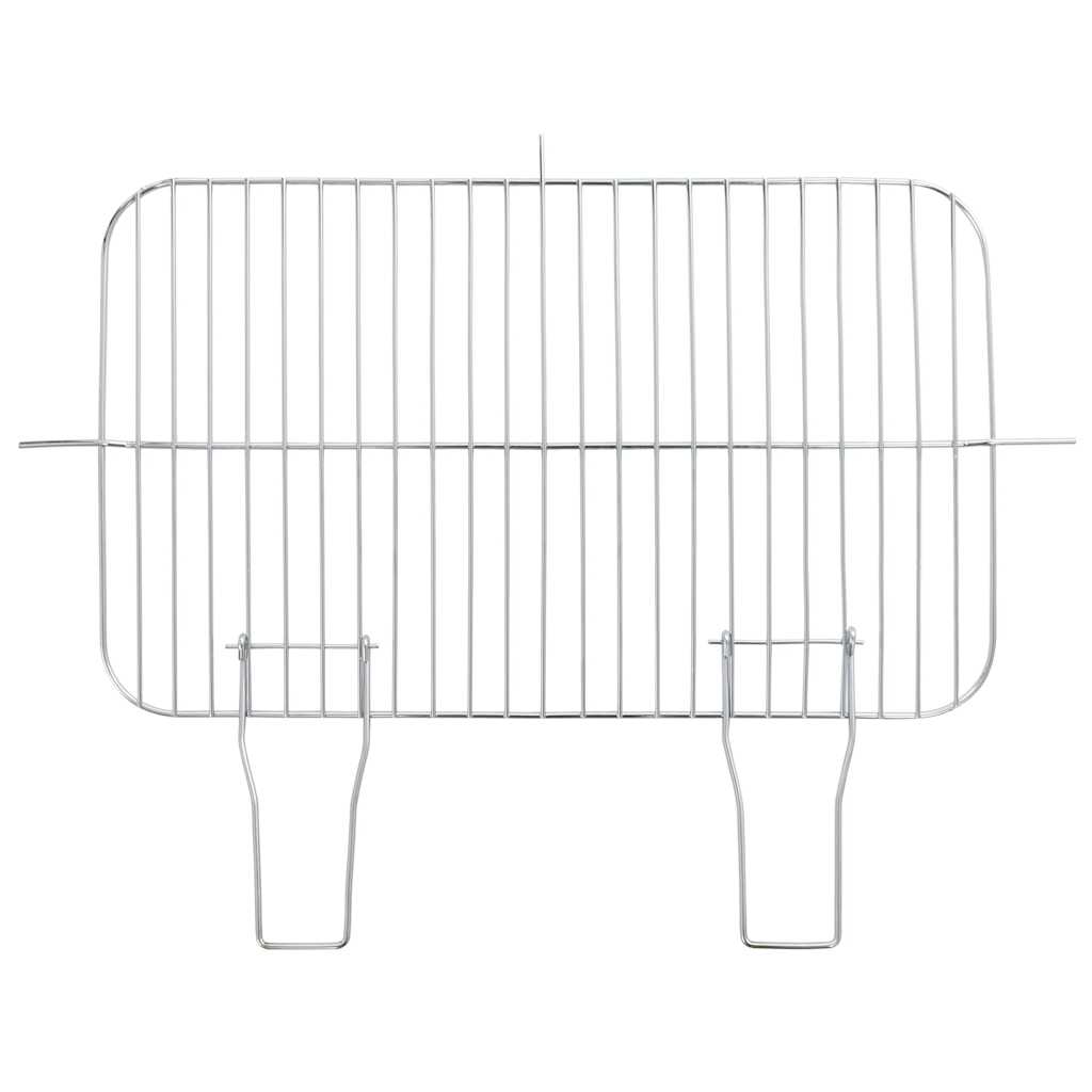 Holzkohlegrill Standgrill höhenverstellbar mit Ablagen und Rädern