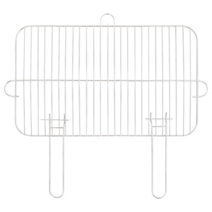 Holzkohlegrill Standgrill höhenverstellbar mit Ablagen und Rädern