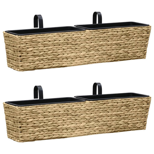 vidaXL Flower Box 2 pcs. Water Hyacinth