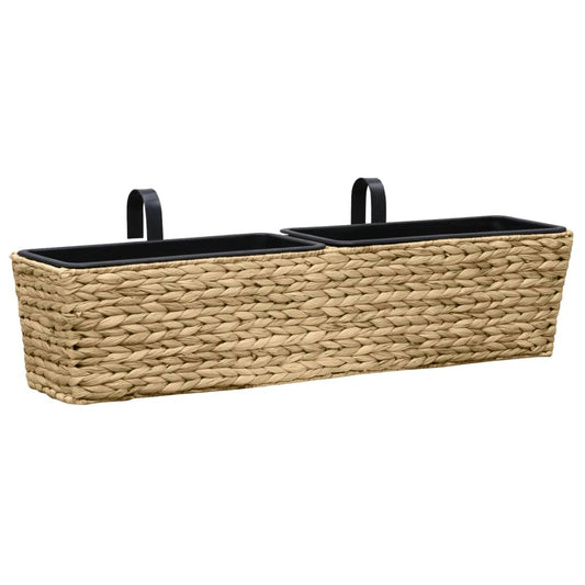 vidaXL Flower Box 2 pcs. Water Hyacinth