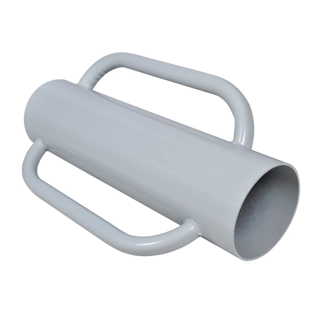 Pfahlramme mit Griffen Stahl Pfostenramme Handramme 15cm Durchmesser innen