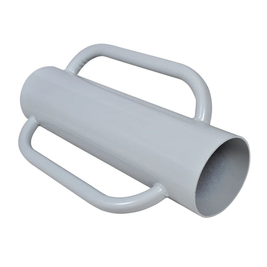 Pfahlramme mit Griffen Stahl Pfostenramme Handramme 15cm Durchmesser innen
