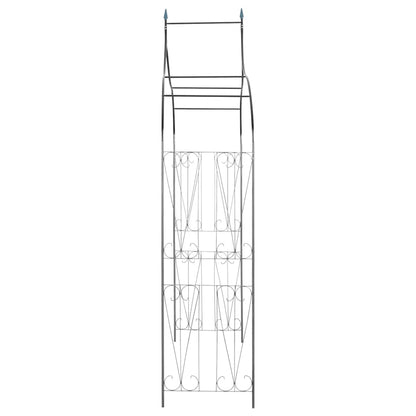 Rosenbogen mit Deko-Spitzen Dunkelgrün 283 cm Torbogen Kletterhilfe