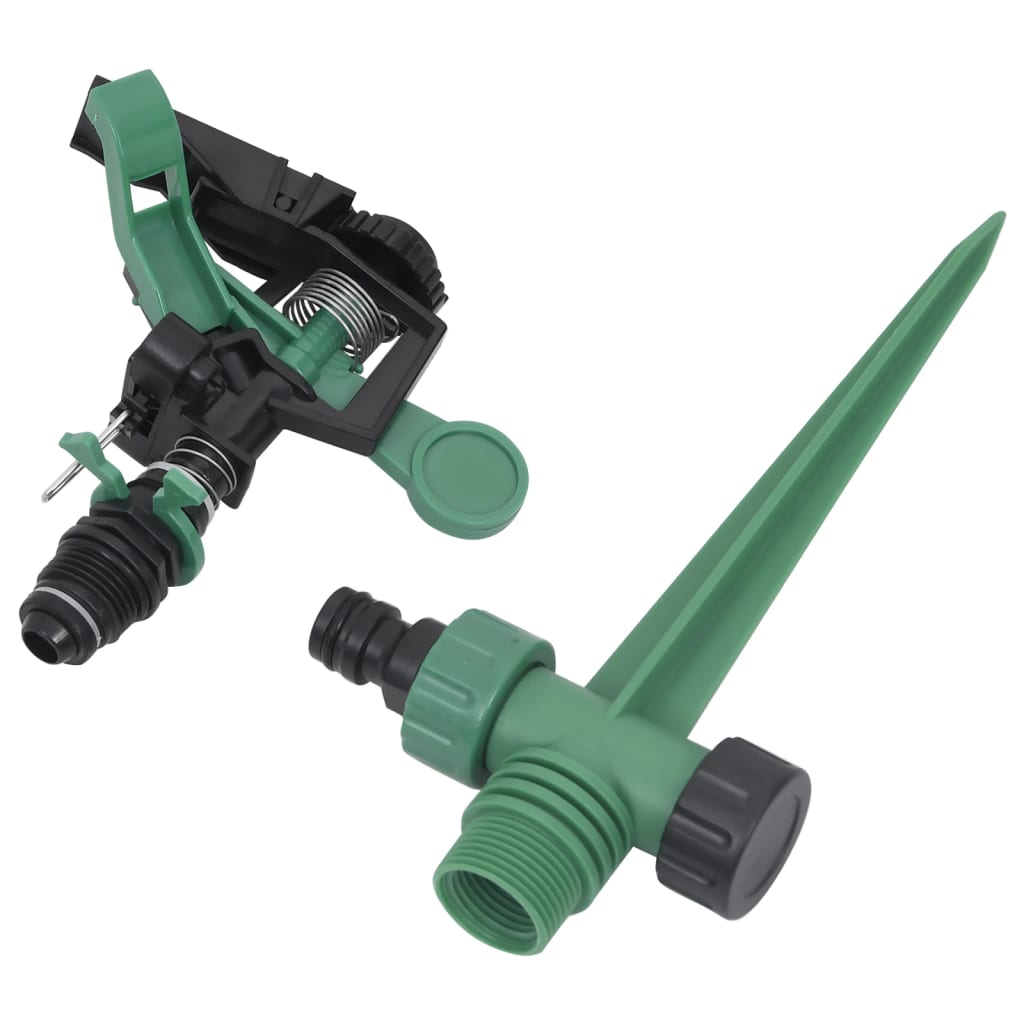 Impuls-Rasensprenger Sprenger Sprinkler Impulsregner 6er Set Flächenregner