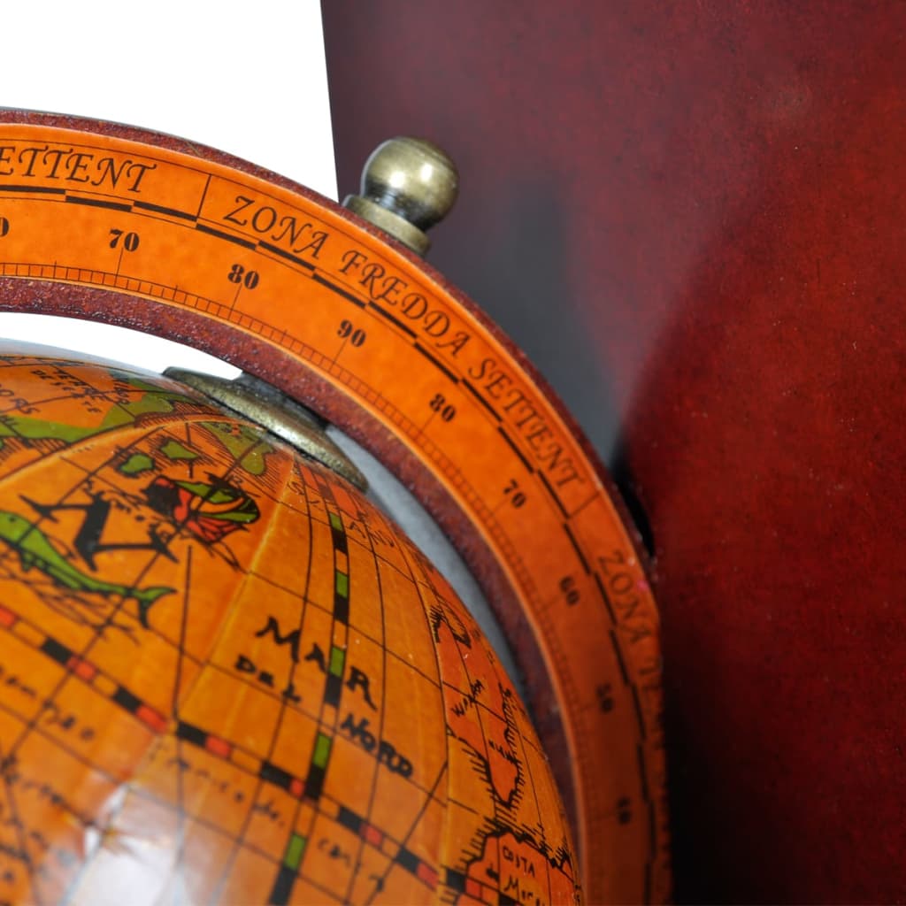 vidaXL Globe Bookend, 2 pcs.