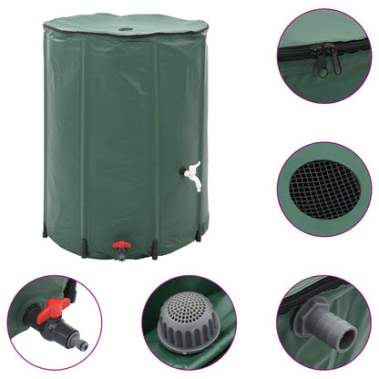 Water storage rain barrel water tank 500L foldable