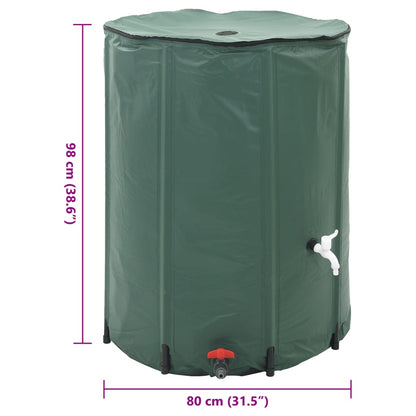 Water storage rain barrel water tank 500L foldable