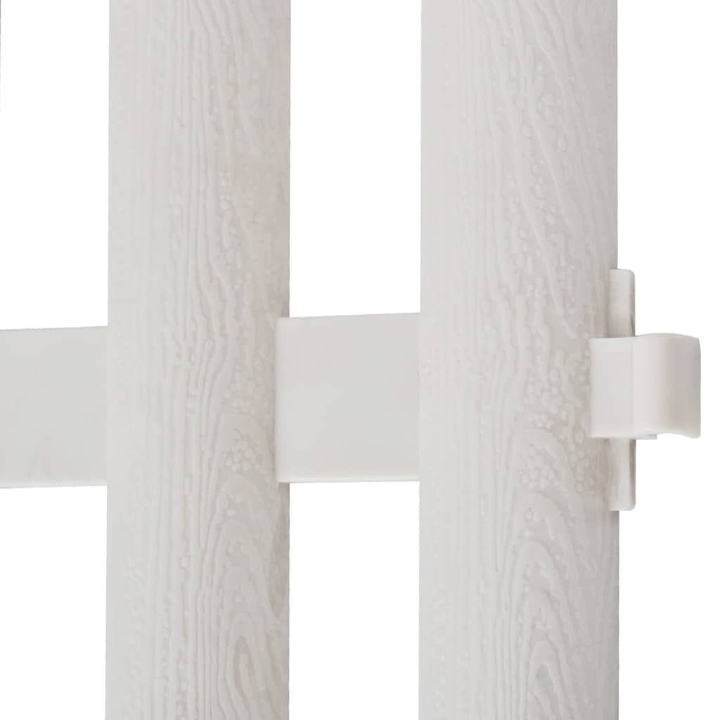 Beeteinfassung Weiß PP 10 m Rasenkante Beetumrandung Gartenzaun
