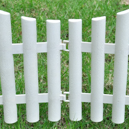Beeteinfassung Weiß PP 10 m Rasenkante Beetumrandung Gartenzaun