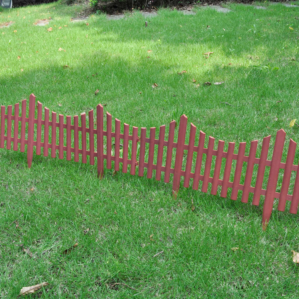 Beeteinfassung Braun PP 10 m Rasenkante Beetumrandung Gartenzaun