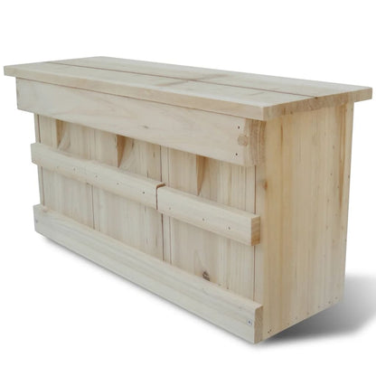 Sparrow nesting box 44 x 15.5 x 21.5 cm