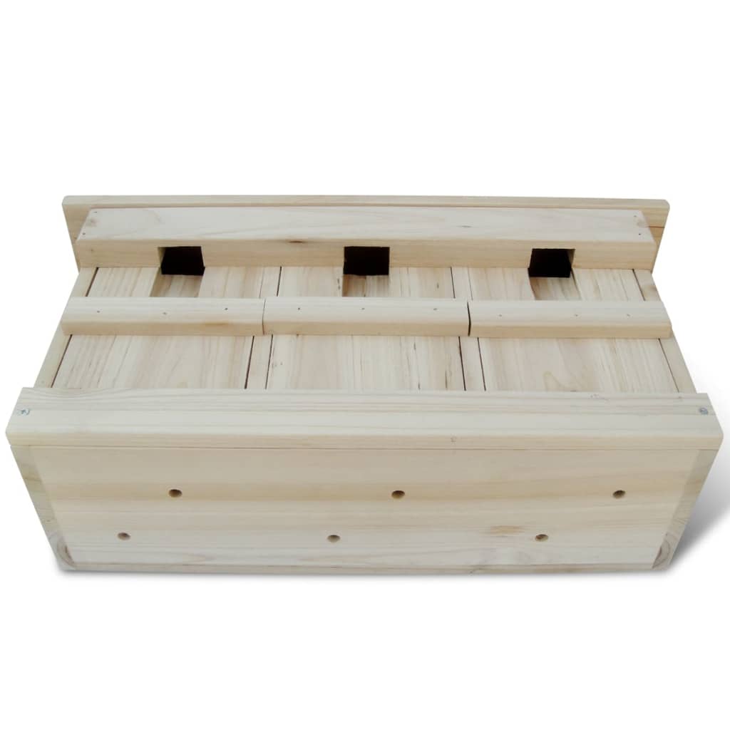 Sparrow nesting box 44 x 15.5 x 21.5 cm