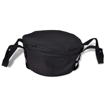 Dutch Oven Bräter Gusseisen ca. 4,2 Liter Holländischer Ofen Schwarz 30 x 27 x 15 cm