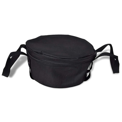 Dutch Oven Bräter Gusseisen ca. 11,3 Liter Holländischer Ofen Schwarz 43 x 40 x 19 cm