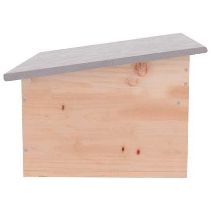 Igelhaus aus Holz mit Labyrinth-Eingang – Winterquartier & Unterschlupf für Igel