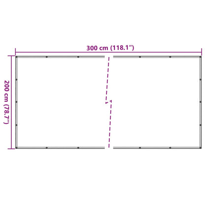 Anhängernetz 2 x 3 m Feinmaschiges Ladungssicherungsnetz elastische Kordel